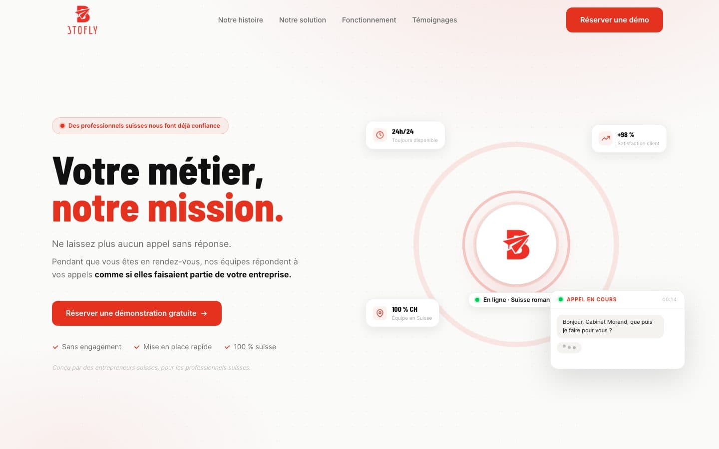 Aperçu du projet BtoFly