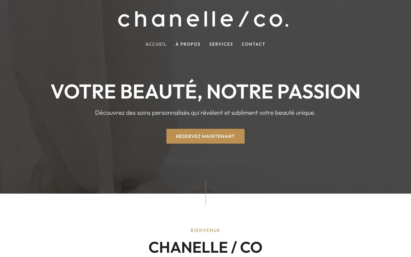 Aperçu du projet Chanelle & Co