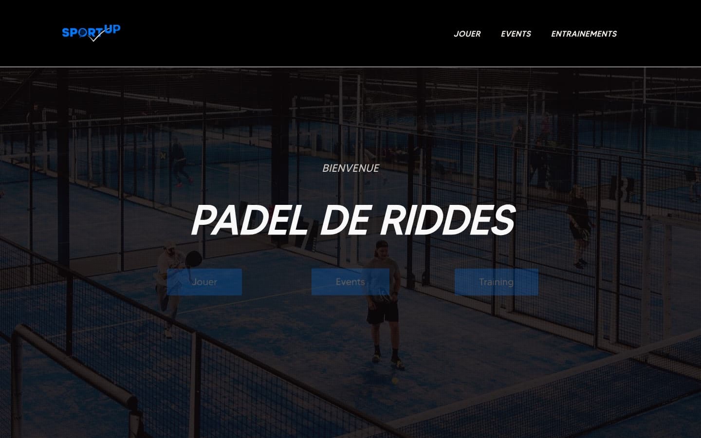 Aperçu du projet SportUp SA