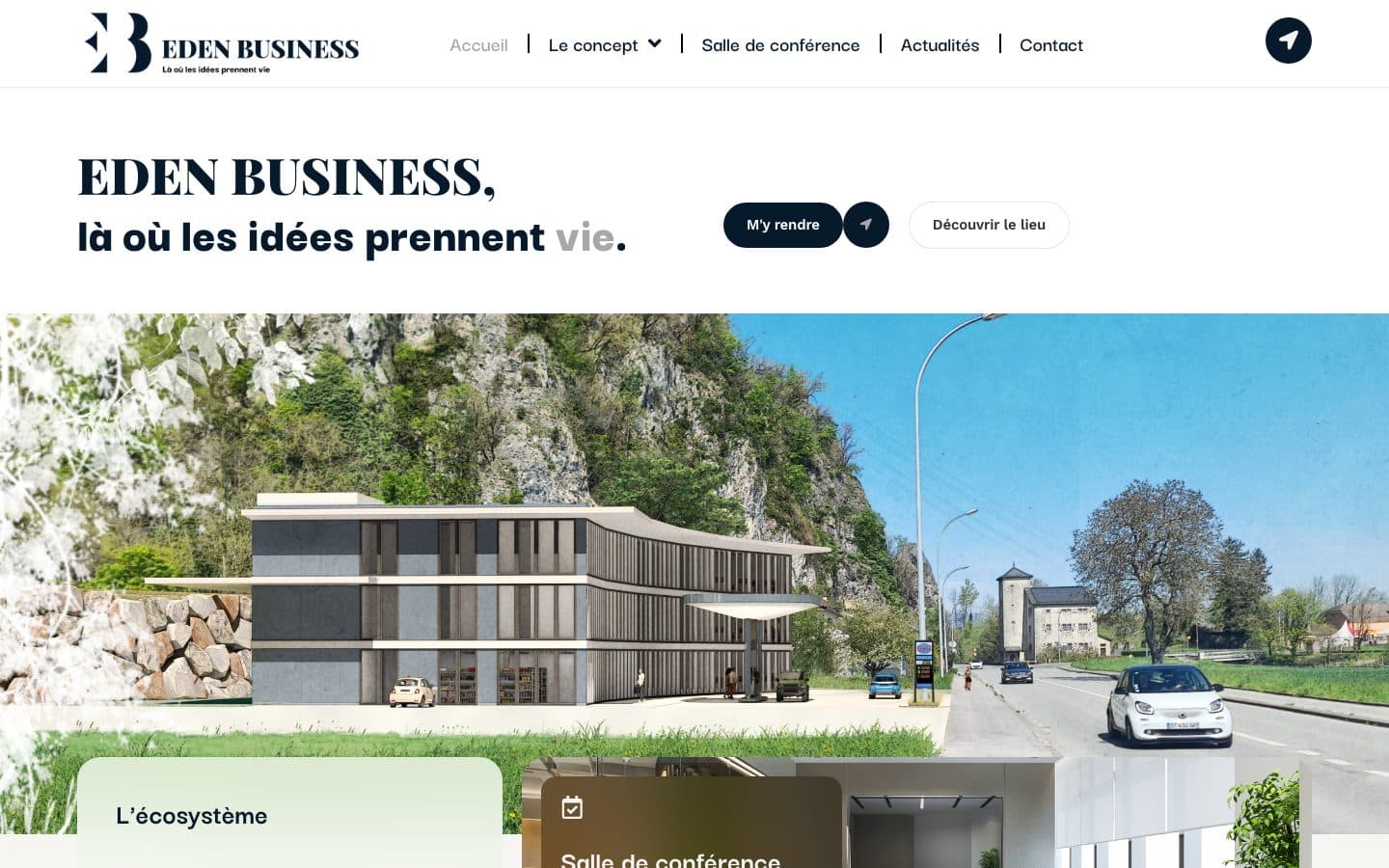 Site de Eden Business